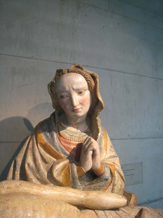 Detail from the Lutin Pieta (Wikimedia)